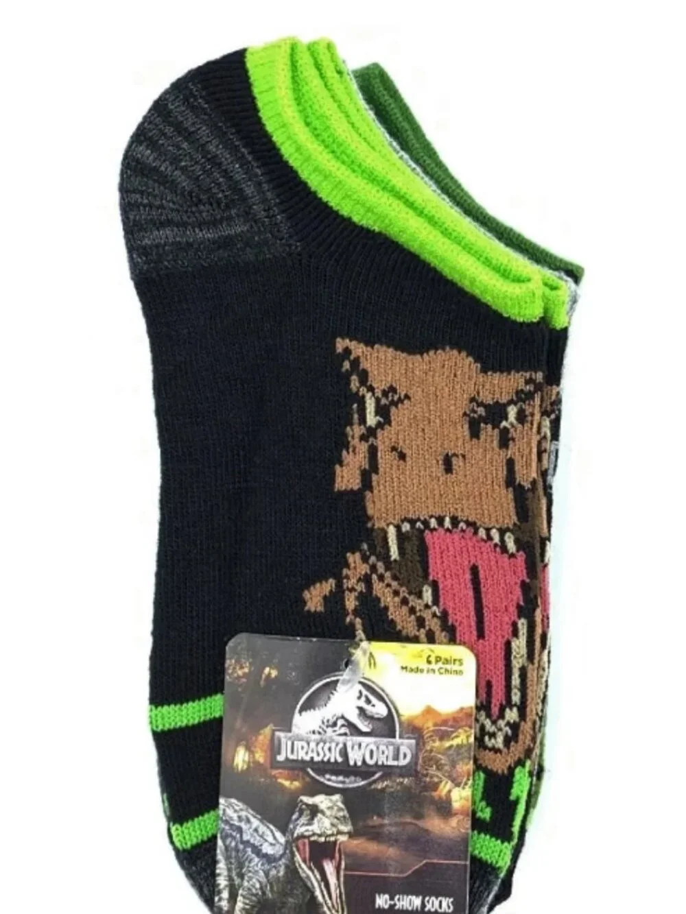 12-24 month Jurassic World & Spidey Amazing Friends Toddler Ankle Socks Bundle